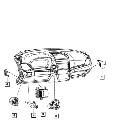 Switches for 2014 Dodge Journey #0