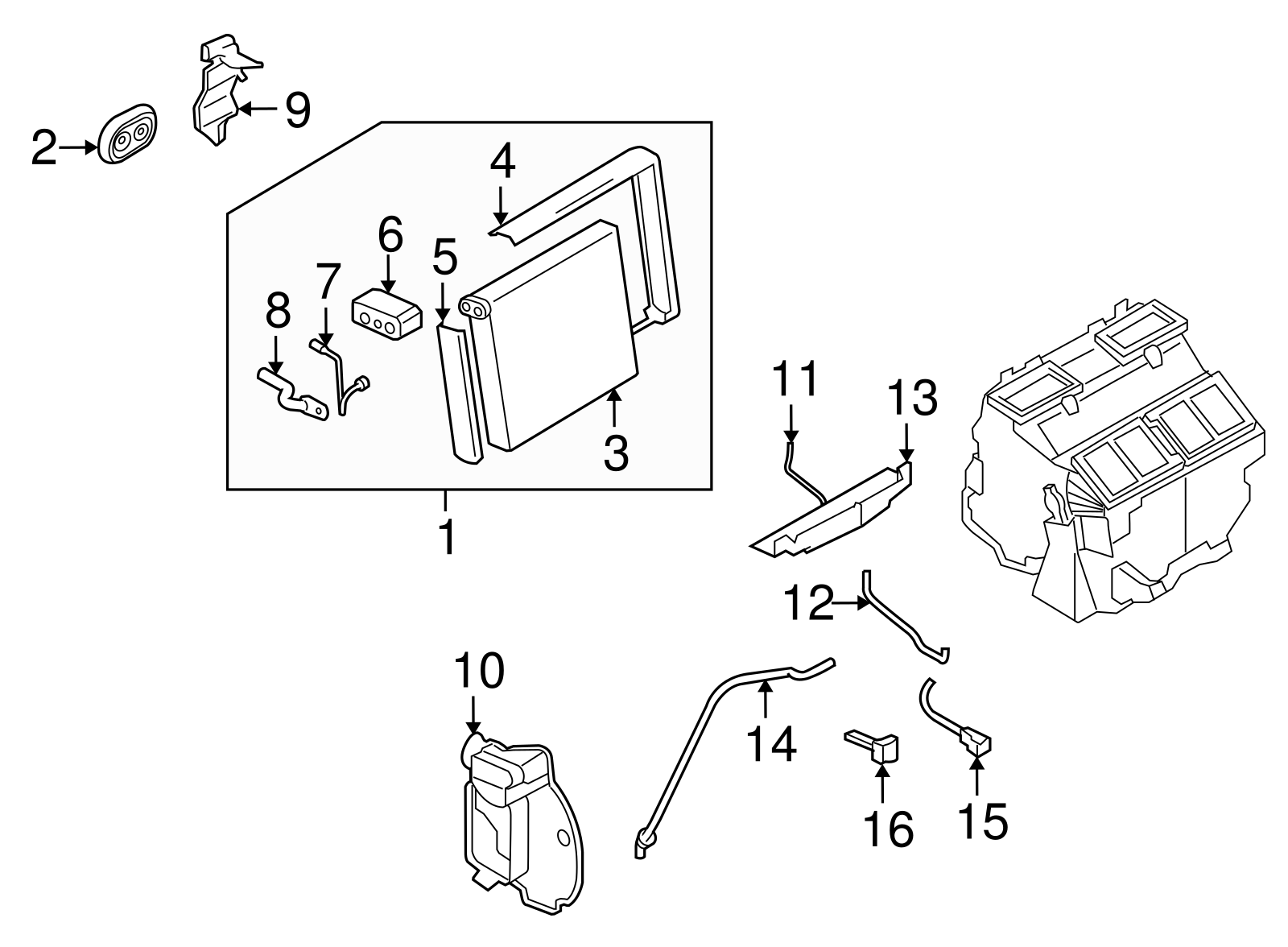 Expansion Valve - Nissan (92200-6N205)
