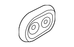 27289EG000 - HVAC: Evaporator Assembly Grommet for Nissan: 350Z, 370Z, GT-R, Murano, Z Image