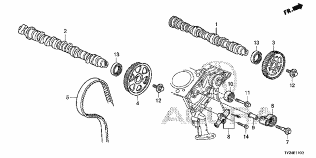Camshaft - Timing Belt for 2015 Acura RLX #0