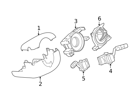 Switches for 2012 Land Rover Range Rover Evoque #0
