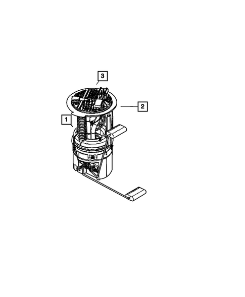 Fuel Pump and Sending Unit for 2007 Jeep Commander #0