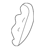 MR478845 - Body: Drip Molding Clip for Mitsubishi Image