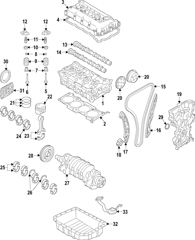 244102E000 - : Engine Timing Chain Tensioner for Hyundai Image