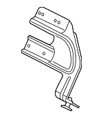 39161TG7A10 - Body: Radio Chassis Bracket for Honda: Pilot, Ridgeline Image