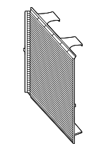 17119894814 - Cooling System: Stone Guard for BMW Image