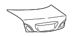 6440150160 - Body: Trunk Lid for Lexus Image
