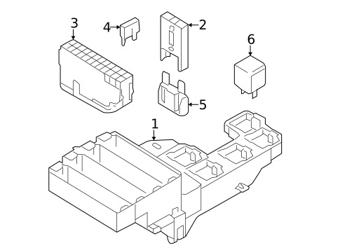 Fuse & Relay for 2013 Audi allroad #1