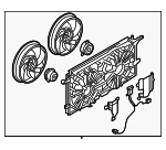 15816789 - Cooling System: Fan Shroud for GM Image