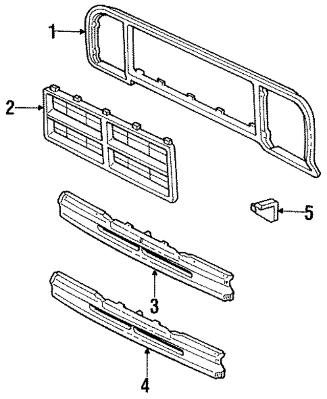 4249801 - Body: Frame for Mopar Image