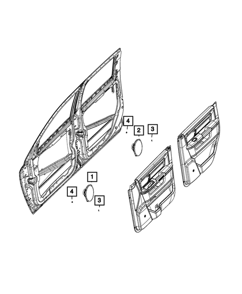 Radio, Antenna, Speakers, DVD, and Video systems for 2021 Ram 3500 #31