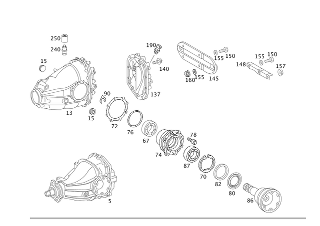 29806202 - : Tapered Roller Bearing for Mercedes-Benz: S55 AMG Image