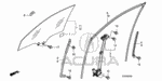 90115SFE004 - Body/Air Conditioning: BOLT, FLANGE (6X12) for Acura Image