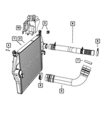 55057092AA - : Charge Air Cooler for Mopar Image