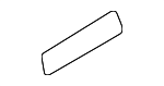 86629T1AA0 - Body: Side Molding Pad for Hyundai Image