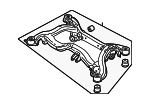 8E0505235CA - Suspension: Cross-member for Audi: A4, A4 Quattro, RS4, S4 Image