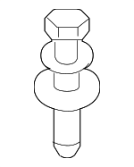 281714R000 - Engine: Air Cleaner Assembly Bolt for Hyundai: Accent, Azera, Elantra, Elantra GT, Kona, Kona N, Palisade, Santa Cruz, Santa Fe, Santa Fe Sport, Santa Fe XL, Sonata, Tucson, Veloster, Veloster N, Veracruz Image