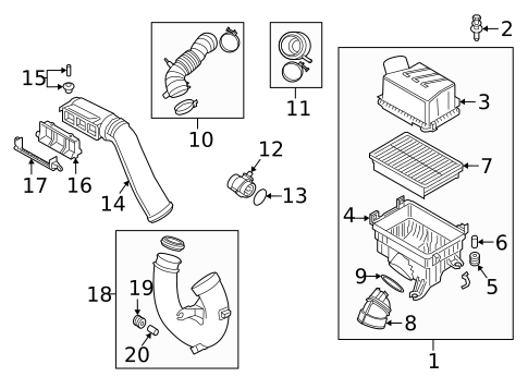 Air Intake for 2023 Hyundai Kona #0
