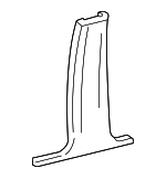 6W7Z5424346AAB - Body: Lower Center Pillar Trim for Ford: Crown Victoria | Mercury: Grand Marquis Image