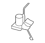 427898804 - : 2014-2015 Audi R8 - Pressure Line Mount Kit for Audi: R8 Image