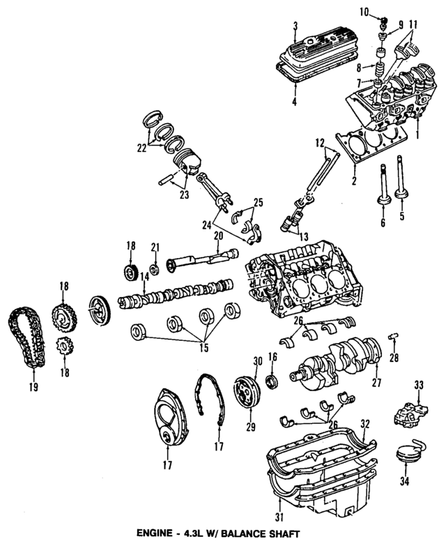 12498297 - Engine: Cylinder Head for GM Image
