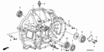 21000RAP315 - Transmission - Manual: CASE, CLUTCH for Honda Image