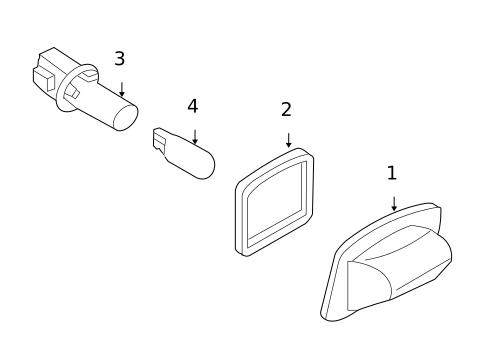 Bulbs - Chassis for 2005 Nissan Maxima #3