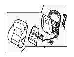 88300D3110T8G - Body: Seat Back Assembly for Hyundai Image
