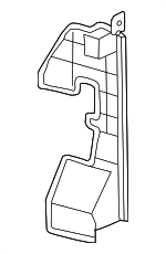 215596FM5A - Cooling System: Air Guide for Nissan Image