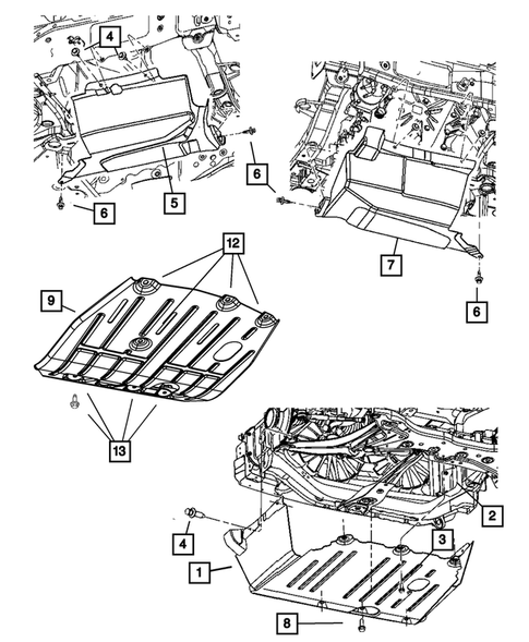 Under Body Protection for 2010 Jeep Patriot #0