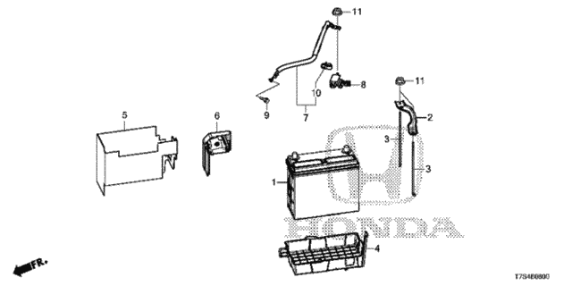 Battery for 2019 Honda HR-V #0