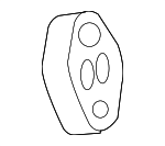 30657359 - Exhaust: Rear Muffler Shackle for Volvo: C30, C70, S40, S60, S60 Cross Country, S80, V50, V60, V60 Cross Country, V70, XC60, XC70, XC90 Image