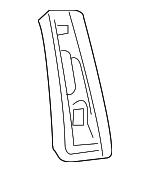 XW4Z54602A04AA - Body: Reinforcement for Lincoln: LS Image