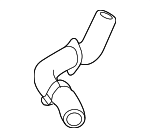 16571F0240 - Cooling System: Radiator Coolant Hose for Toyota: Grand Highlander, Highlander, Sienna Image