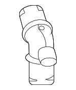 16577F0050 - Cooling System: Water Pipe for Toyota Image image