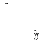 16573F0130 - Cooling System: Radiator Coolant Hose for Toyota: Grand Highlander, Highlander, Sienna Image