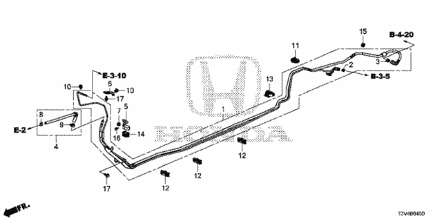 Fuel Pipe for 2014 Honda Accord #0