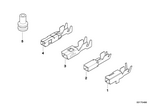 12527511319 - Engine Electrical System: Bushing Contact for Mini Image