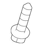 865793K000 - Body: Side Bracket Screw for Kia: Cadenza, Carnival, EV9, Forte, Forte Koup, Forte5, K5, K900, Niro, Niro EV, Optima, Rio, Sedona, Seltos, Sorento, Soul, Soul EV, Sportage, Stinger Image