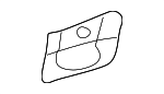 8321922000 - Body: Door Window Belt Weatherstrip Clip for Hyundai Image