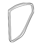 831202D010ZE - : Door Weather-Strip for Hyundai Image