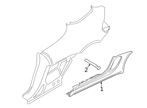 Exterior Trim - Quarter Panel for 2017 Porsche 718 Boxster #0
