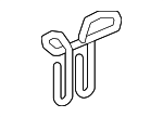 8V3857817B - Electrical: Belt Guide for Audi Image image