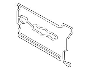 9A110573190 - Engine: Engine Valve Cover Gasket for Porsche Image