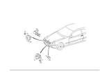 65421220 - Electrical Equipment and Instruments: Horn for Mercedes-Benz: 180C, C220, C230, C240, C280, C32 AMG, C320, C350, C43 AMG, C55 AMG, CL500, CL55 AMG, G55 AMG, G550, GL320, GL550, ML320, ML350, ML450, ML500, ML55 AMG, ML550, ML63 AMG, S430, S55 AMG, SL500, SL55 AMG, SL550, SL600, SL63 AMG, SL65 AMG Image