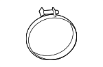 1471609700 - Engine: Intake Hose Clamp for Kia: Cadenza, Carnival, Sorento, Telluride Image