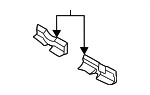 992807700 - Body: Lower Cover Bracket for Porsche Image