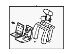 7148002400C0 - Body: Seat Back Assembly for Toyota: Corolla Image