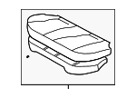 7146002141E0 - Body: Cushion Assembly for Toyota: Corolla Image