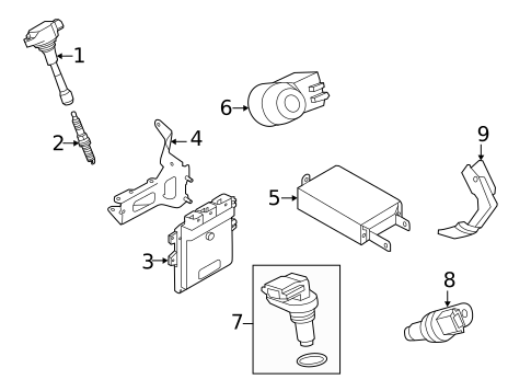 Ignition System for 2022 INFINITI Q50 #2
